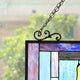 CHLOE Lighting LILIUM Tiffany-Style Floral Stained Glass Window Panel 32’’ Height CHL-CH8P043OF31-VRT