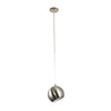 Lighting IRONCLAD Contemporary-Style 1 Light Brushed Nickel Ceiling Mini Pendant 8’’ Wide CHL-CH8S463BN08-DP1
