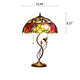 Chloe Lighting Mariebelle Tiffany-Style Floral Stained Glass Table Lamp 16’’ Width CHL-CH8T202BF16-TL2
