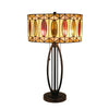 CH8T501YG15-TL2 RB + Coffee Gold Table Lamp