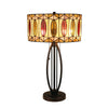 CH8T501YG15-TL2 RB + Coffee Gold Table Lamp
