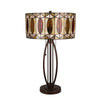 CH8T501YG15-TL2 RB + Coffee Gold Table Lamp