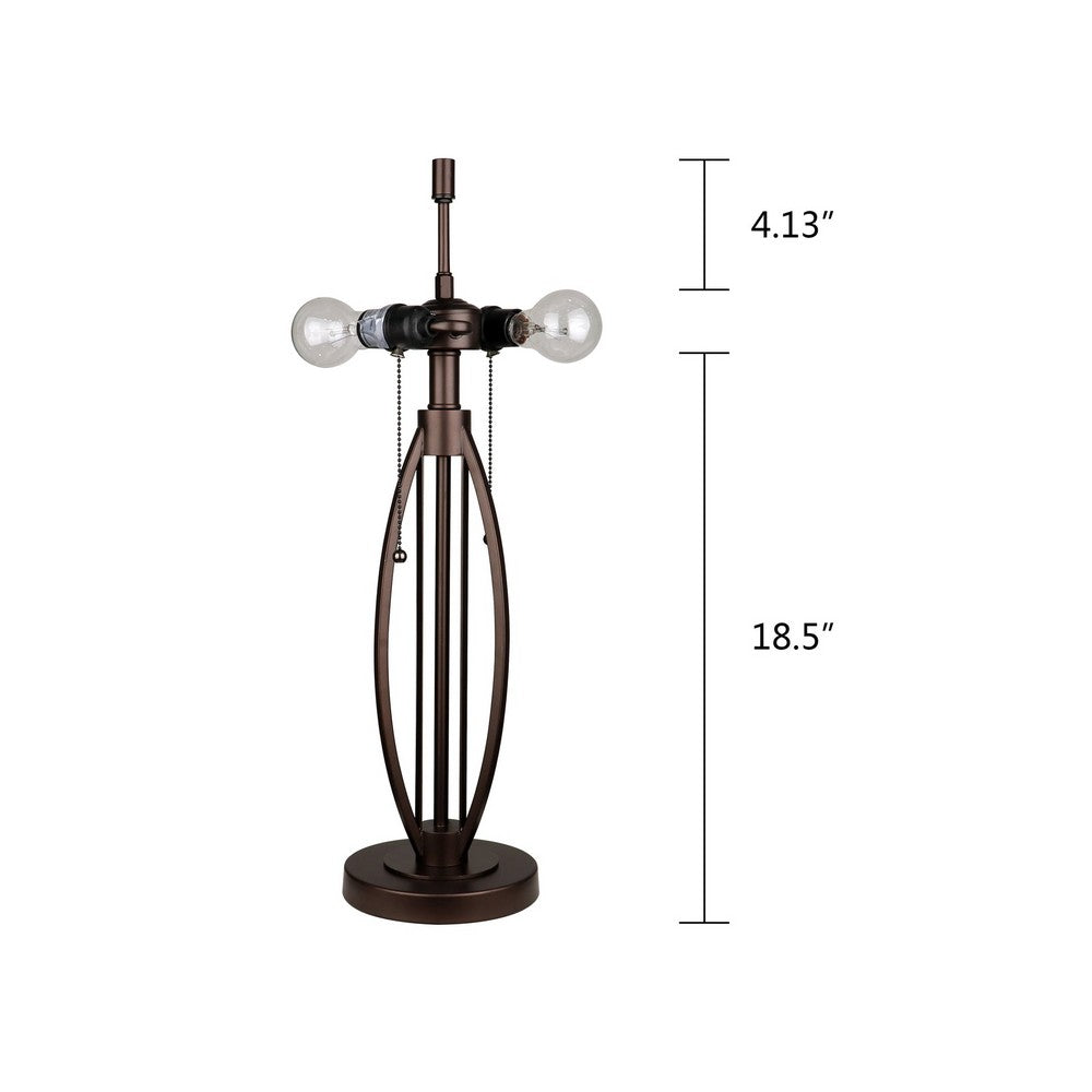 CH8T501YG15-TL2 RB + Coffee Gold Table Lamp