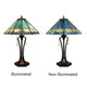 CH8T502GG18-TL2 RB + Coffee Gold Table Lamp