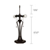 CH8T502GG18-TL2 RB + Coffee Gold Table Lamp
