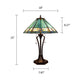 CH8T502GG18-TL2 RB + Coffee Gold Table Lamp