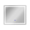 Luminosity Back Lit Rectangular Touchscreen Led Mirror 3 Color Temperatures 3000K-6000K 28" Wide