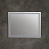 Rectangle Mirror with White LED Light and Dimmable Touch Button Clear CHL-CH9M001ED28-LRT