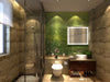 Rectangle Mirror with White LED Light and Dimmable Touch Button, Clear
