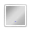 Luminosity Back Lit Rectangular Touchscreen Led Mirror 3 Color Temperatures 3000K-6000K 30" Wide