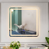 Luminosity Back Lit Rectangular Touchscreen Led Mirror 3 Color Temperatures 3000K-6000K 30’’ Wide CHL-CH9M002BL30-HRT