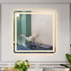 Luminosity Back Lit Rectangular Touchscreen Led Mirror 3 Color Temperatures 3000K-6000K 30’’ Wide CHL-CH9M002BL30-HRT