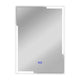 Luminosity Back Lit Rectangular Touchscreen Led Mirror 3 Color Temperatures 3000K-6000K 28" Height