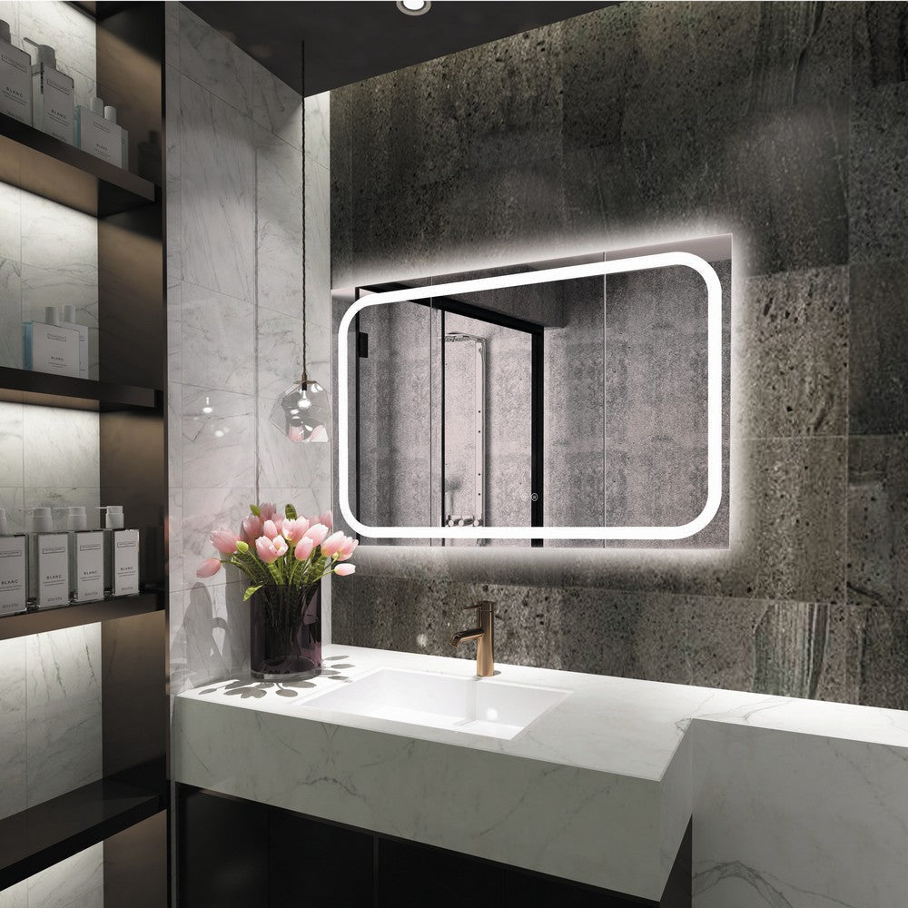 Lighting SPECULO Back Lit LED Mirror 6000K Daylight White 36’’ Wide CHL-CH9M004BD36-LRT