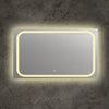 Rectangle Glass Mirror with Warm White LED Light Clear CHL-CH9M004BW36-LRT