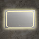 Rectangle Glass Mirror with Warm White LED Light Clear CHL-CH9M004BW36-LRT