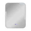 Luminosity Back Lit Rectangular Touchscreen Led Mirror 3 Color Temperatures 3000K-6000K 30’’ Height CHL-CH9M012BL30-VRT