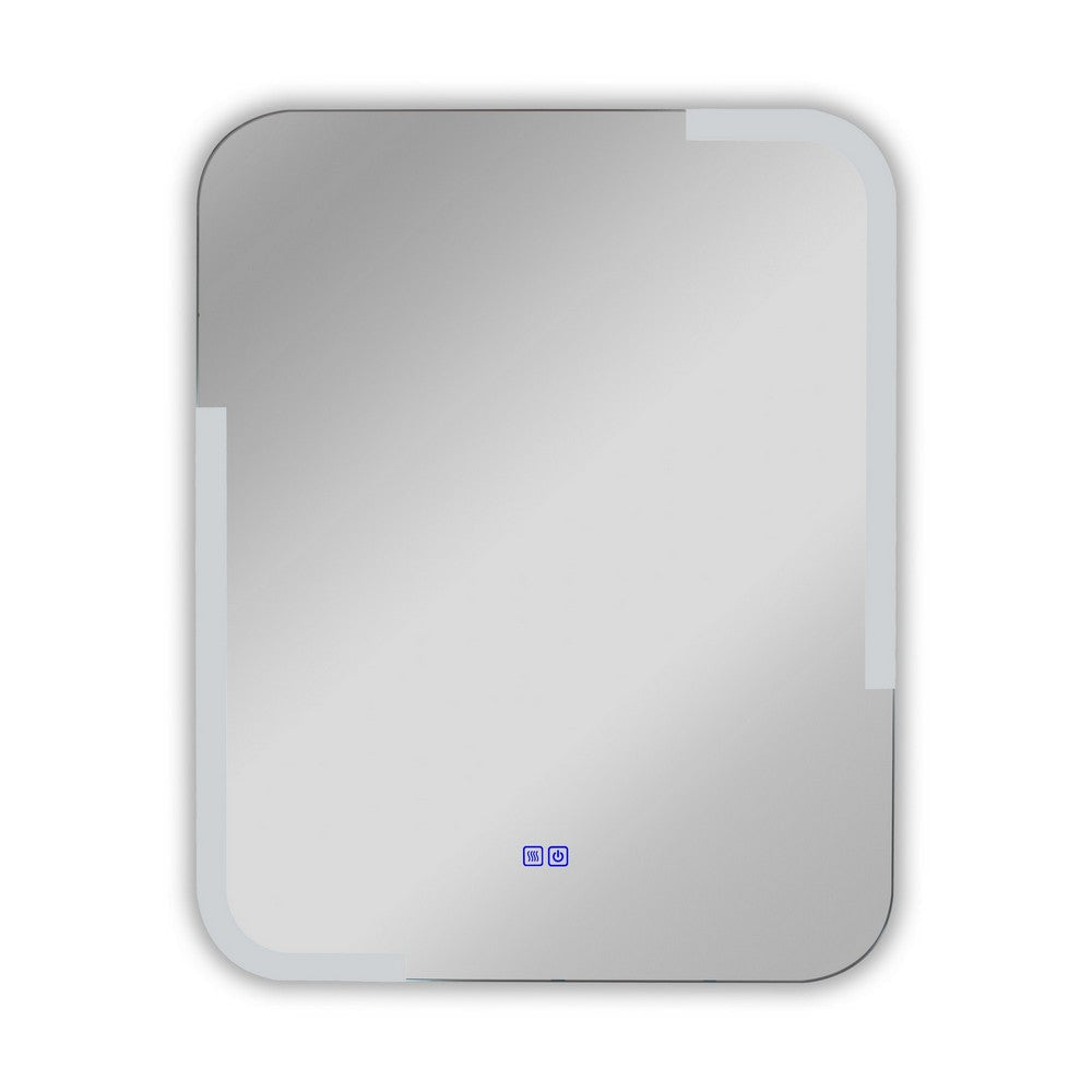 Luminosity Back Lit Rectangular Touchscreen Led Mirror 3 Color Temperatures 3000K-6000K 30’’ Height CHL-CH9M012BL30-VRT