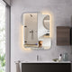 Luminosity Back Lit Rectangular Touchscreen Led Mirror 3 Color Temperatures 3000K-6000K 30’’ Height CHL-CH9M012BL30-VRT