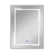Luminosity Back Lit Rectangular Touchscreen Led Mirror 3 Color Temperatures 3000K-6000K 32’’ Height CHL-CH9M020BL32-VRT