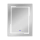 Luminosity Back Lit Rectangular Touchscreen Led Mirror 3 Color Temperatures 3000K-6000K 32" Height