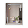 Luminosity Back Lit Rectangular Touchscreen Led Mirror 3 Color Temperatures 3000K-6000K 32’’ Height CHL-CH9M020BL32-VRT