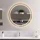 Luminosity Back Lit Round Touchscreen Led Mirror 3 Color Temperatures 3000K-6000K 24’’ Wide CHL-CH9M042BL24-RND