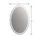 Oval Mirror with LED Light and Dimmable Touch Button Clear CHL-CH9M052BD36-LOV