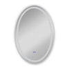 Luminosity Back Lit Oval Touchscreen Led Mirror 3 Color Temperatures 3000K-6000K 32’’ Height CHL-CH9M052BL32-VOV