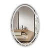 Luminosity Back Lit Oval Touchscreen Led Mirror 3 Color Temperatures 3000K-6000K 32’’ Height CHL-CH9M052BL32-VOV