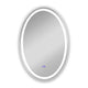 Luminosity Back Lit Oval Touchscreen Led Mirror 3 Color Temperatures 3000K-6000K 42" Height