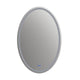 28 Inch Oval Shape Mirror with 4000K LED Strip Silver CHL-CH9M052BW42-LOV