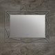 39 Inch Rectangular Mirror with Backlit LED Strip Silver CHL-CH9M054BD39-LRT
