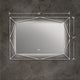 39 Inch Rectangular Mirror with Backlit LED Strip Silver CHL-CH9M054BD39-LRT