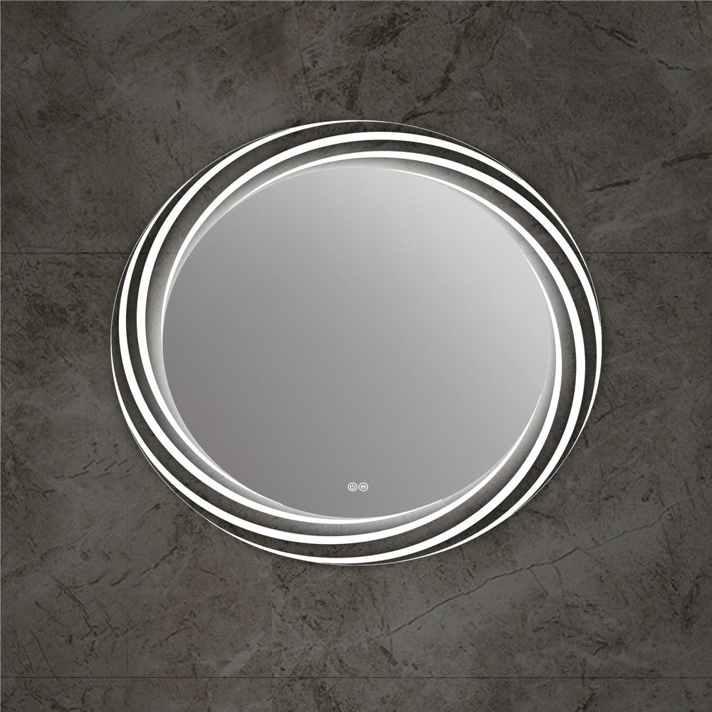 Lighting SPECULO Back Lit LED Mirror 6000K Daylight White 30’’ Wide CHL-CH9M058BD30-LRD