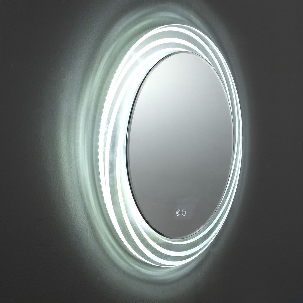 Lighting SPECULO Back Lit LED Mirror 6000K Daylight White 30’’ Wide CHL-CH9M058BD30-LRD