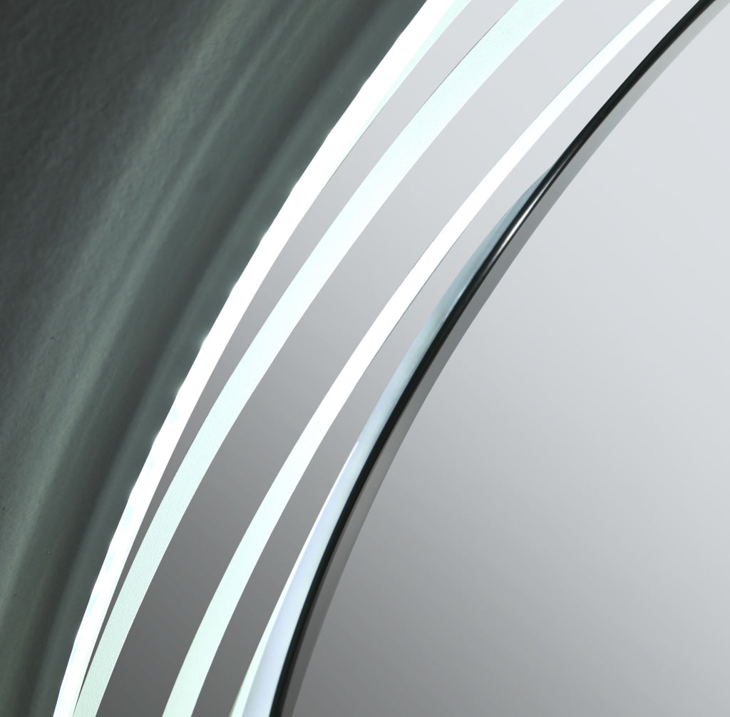 Lighting SPECULO Back Lit LED Mirror 6000K Daylight White 30’’ Wide CHL-CH9M058BD30-LRD