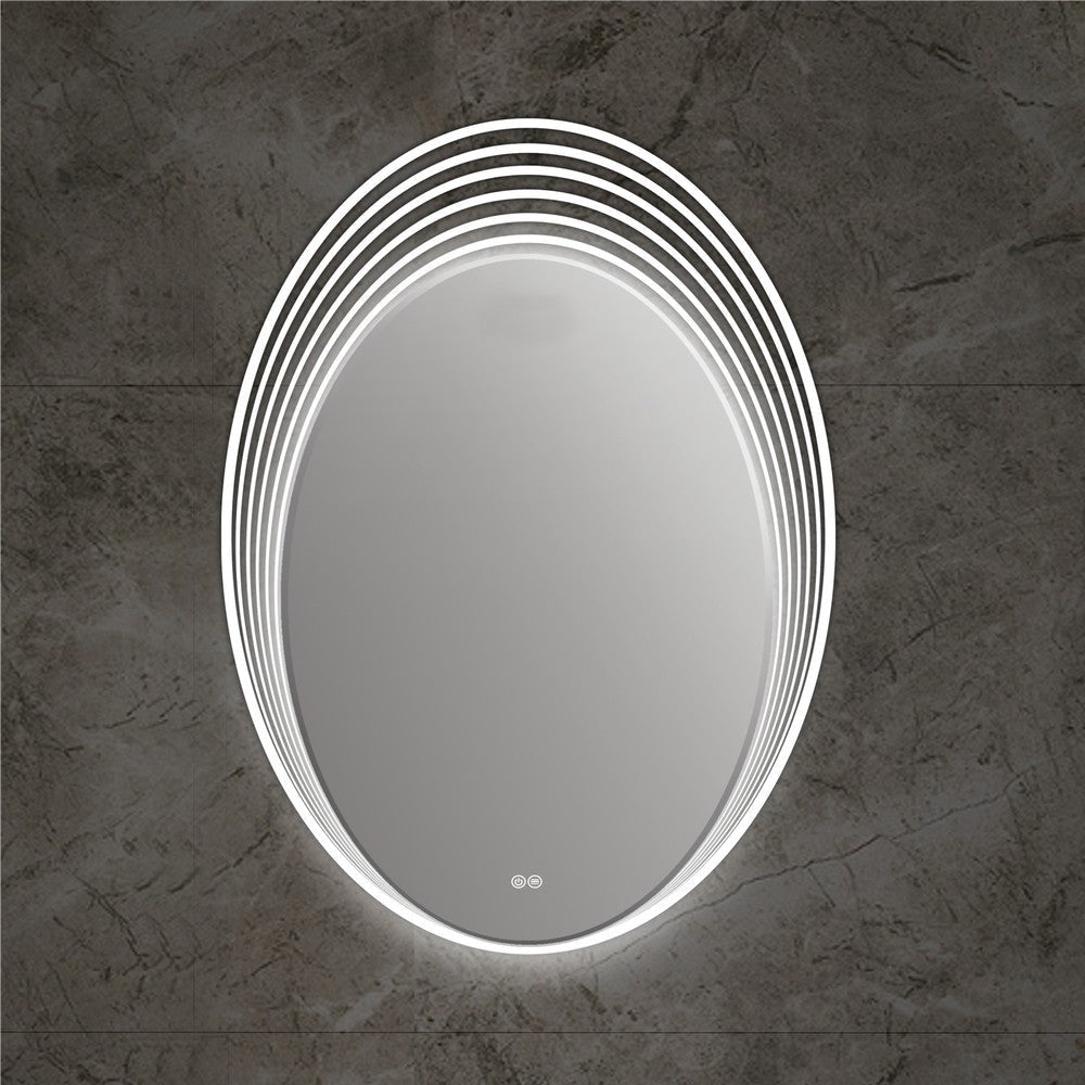 Lighting SPECULO Back Lit LED Mirror 6000K Daylight White 24’’ Wide CHL-CH9M060BD36-LOV