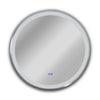 Luminosity Embedded Round Touchscreen Led Mirror 3 Color Temperatures 3000K-6000K 24’’ Wide CHL-CH9M076EB24-RND