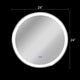 Luminosity Embedded Round Touchscreen Led Mirror 3 Color Temperatures 3000K-6000K 24" Wide