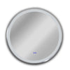 Luminosity Embedded Round Touchscreen Led Mirror 3 Color Temperatures 3000K-6000K 30’’ Wide CHL-CH9M076EB30-RND