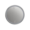 24 Inch LED Embedded Round Glass Mirror Daylight White CHL-CH9M076ED24-LRD