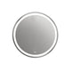 24 Inch LED Embedded Round Glass Mirror, Daylight White