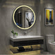 28 Inch LED Embedded Round Glass Mirror, Warm White
