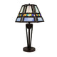 CHRT001BB14-TL1 Dark Coffee + Brush Gold Table Lamp