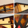CHRT003OB16-TL2 Dark Coffee + Brush Gold Table Lamp