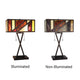 CHRT003OB16-TL2 Dark Coffee + Brush Gold Table Lamp