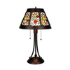 CHRT005GB14-TL2 Dark Coffee + Brush Gold Table Lamp