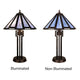 CHRT006AB16-TL2 Dark Coffee + Brush Gold Table Lamp