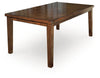 Fori Counter Height Table w Butterfly Leaf | 60-78" Light Brown Top